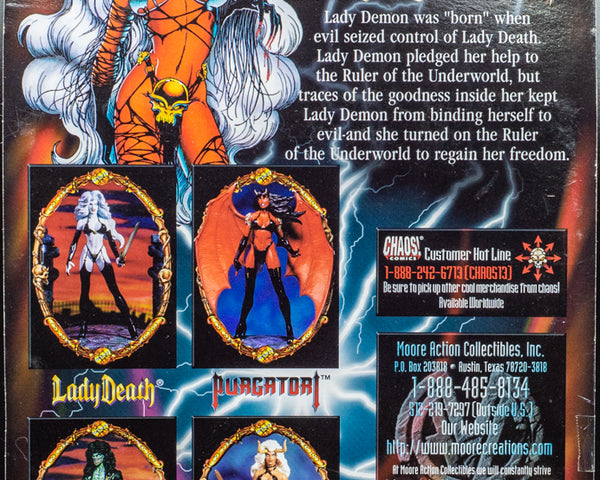 1997 Moore Action Collectibles Lady Demon - Action Figure