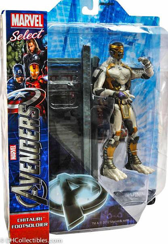 2012 Marvel Diamond Select Toys Avengers Chitauri Footsoldier 8-Inch Action Figure