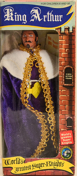 1975 Mego World's Greatest Super Knights King Arthur Action Figure