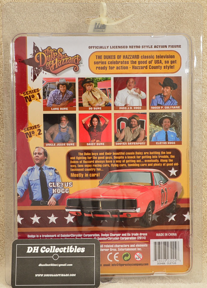 Figures Toy Co - the Dukes of Hazzard Series 2 - Cletus Action Figure