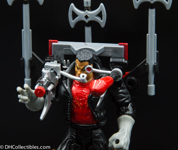 1996 Toy Biz Spider-Man Vampire Wars Blade-Vampire Hunter Action Figure -  Loose