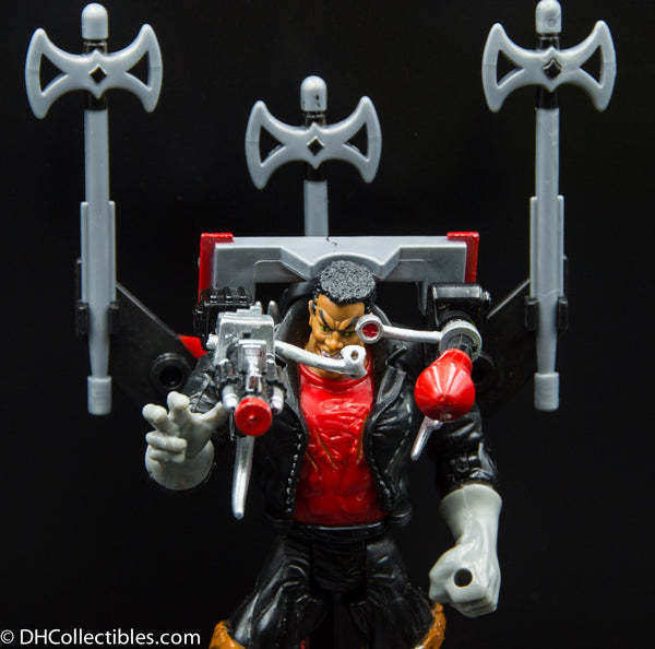 1996 Toy Biz Spider-Man Vampire Wars Blade-Vampire Hunter Action Figure -  Loose