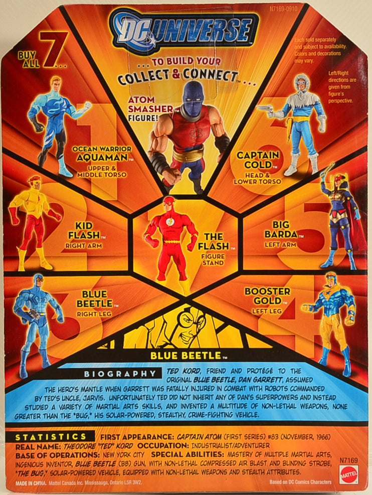2008 DC Universe Classics - Wave 7 Figure 3 - Blue Beetle Action Figure