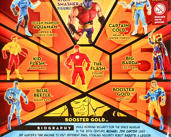 2008 DC Universe Classics - Wave 7 Figure 4 - Booster Gold  Action Figure BAF Atom Smasher (Left Leg)