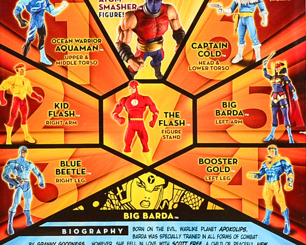 2008 DC Universe Classics - Wave 7 Figure 5 - Big Barda Action Figure BAF Atom Smasher (Left Leg)