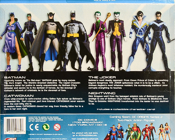 DC Origins Catwoman Series 1 Action Figure Set