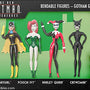 2018 DC New Batman Adventures Gotham Girls Set  - Bendable Figures