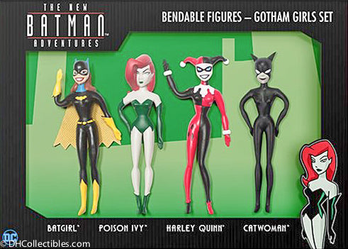 2018 DC New Batman Adventures Gotham Girls Set  - Bendable Figures