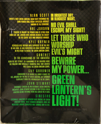 2000 Green Lantern Series 1 Seven Piece PVC Set