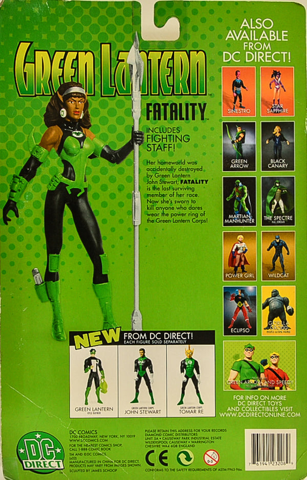 2002 Green Lantern Corps Fatality Action Figure