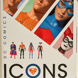 2017 DC Comic Icons Superman with robot Kelex Action Figure