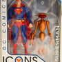 2017 DC Comic Icons Superman with robot Kelex Action Figure