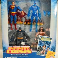 2008 DC Direct Infinite Crisis Box Set of 4 Action Figures with Comic