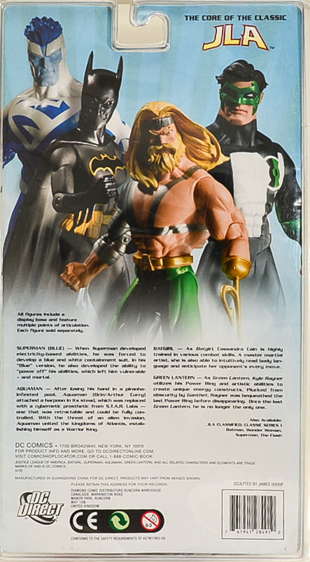 2010 JLA Classified Classic Series 2 Aquaman Action Figure