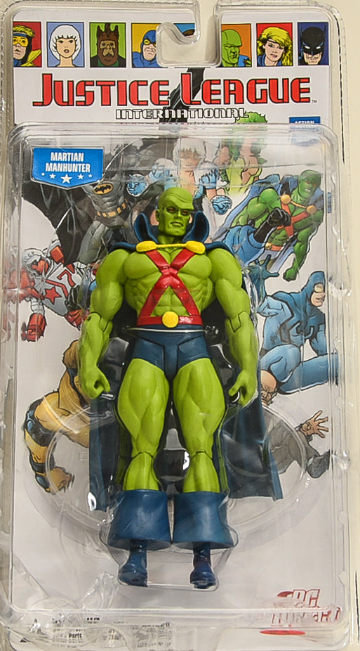 2009 DC Justice League International Series 2 Martian Manhunter Action Figure