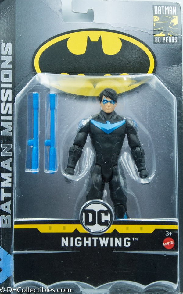 2018 Mattel DC Batman Missions Nightwing Action Figure