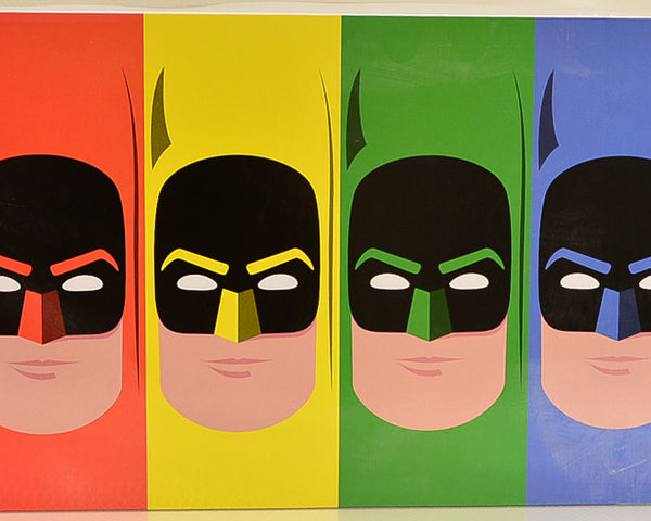 2016 DC Comics Batman Rainbow Action Figure Six Pack - RARE !!!
