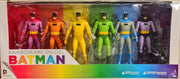 2016 DC Comics Batman Rainbow Action Figure Six Pack - RARE !!!