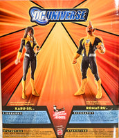 2009 Mattel DC Universe Romat-Ru & Karu-Sil 7" (The Color of Fear) Action Figure Set