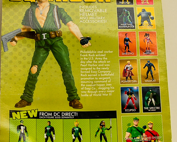 1999 DC Direct Our Fighting Forces SGT ROCK Action Figure