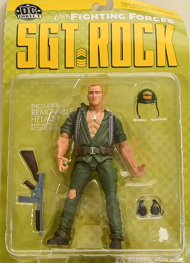 1999 DC Direct Our Fighting Forces SGT ROCK Action Figure