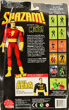 2002 DC Direct Shazam with The Evil Mr Mind Action Figure