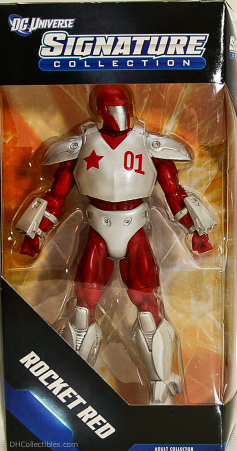 2012 DC Universe Signature Collection Rocket Red 10" Action Figure