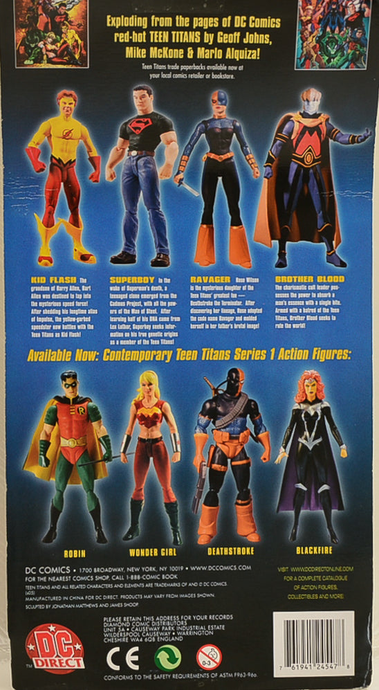 2005 DC Direct Contemporary Teen Titans Series 2 - Superboy Conner Kent Action Figure