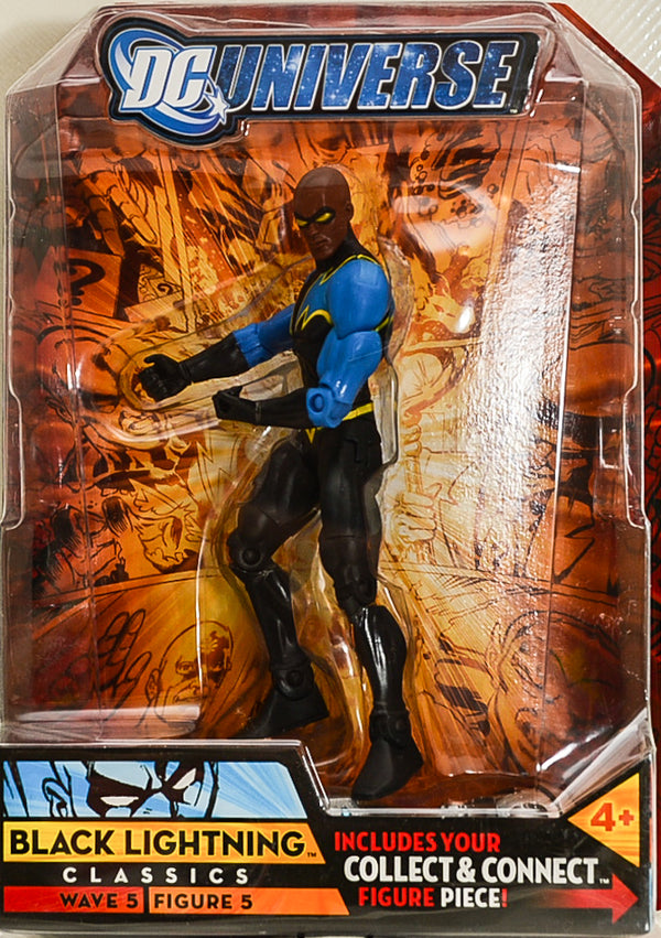 2008 DC Universe Classics - Wave 5 Figure 5 - Black Lightning Action Figure