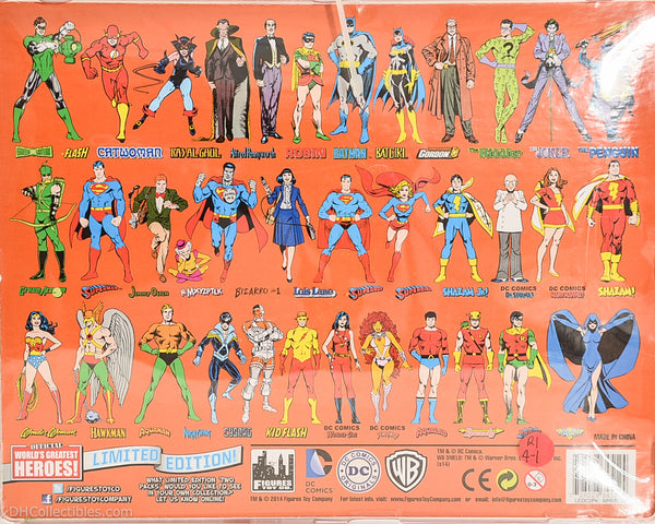 2014 DC Comics World's Greatest Heroes Two Pack - Superman and Robin Limited Edition Action Figures