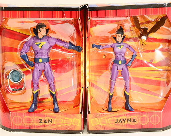 2009 Wonder Twins Dc Universe Classics Action Figure 2 Pack Zan & Jayna