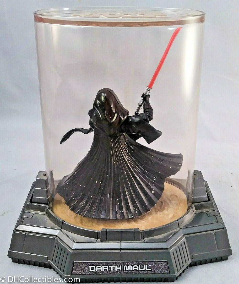 2006 Hasbro Star Wars Titanium Series Darth Maul Die Cast Action Figure