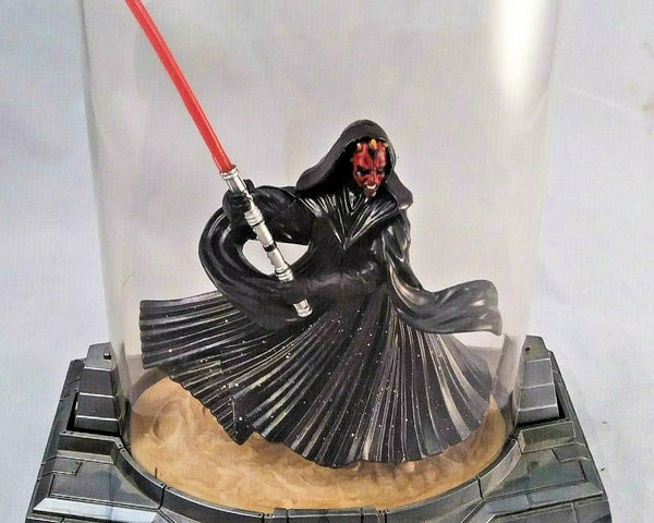 2006 Hasbro Star Wars Titanium Series Darth Maul Die Cast Action Figure