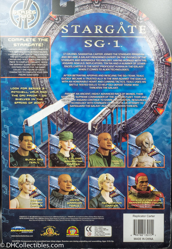 2007 Diamond Select Stargate SG-1 Replicator Carter -  Exclusive Action Figure