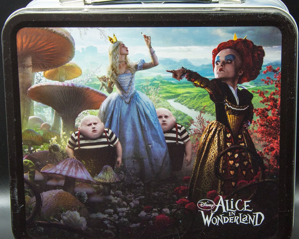 tin lunch box alice in wonderland loungefly