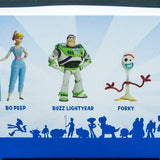 2019 Disney-Pixar Toy Story 4 Mini Figurines Collector 5 Pack