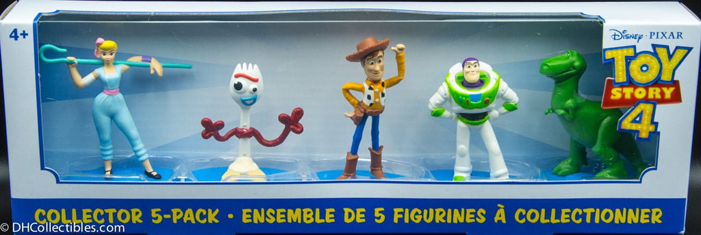2019 Disney-Pixar Toy Story 4 Mini Figurines Collector 5 Pack