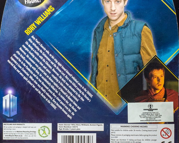 2013 Doctor Who Rory Williams Action Figure