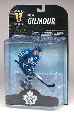 2008 McFarlane NHL Doug Gilmour Toronto Maple Leafs Blue Vintage Series Action Figure