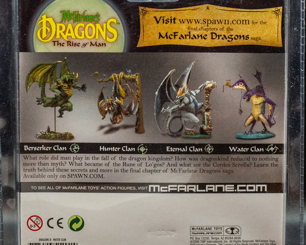 2008 McFarlane Toys Dragons Series 8 Water Clan Dragon - Figurine