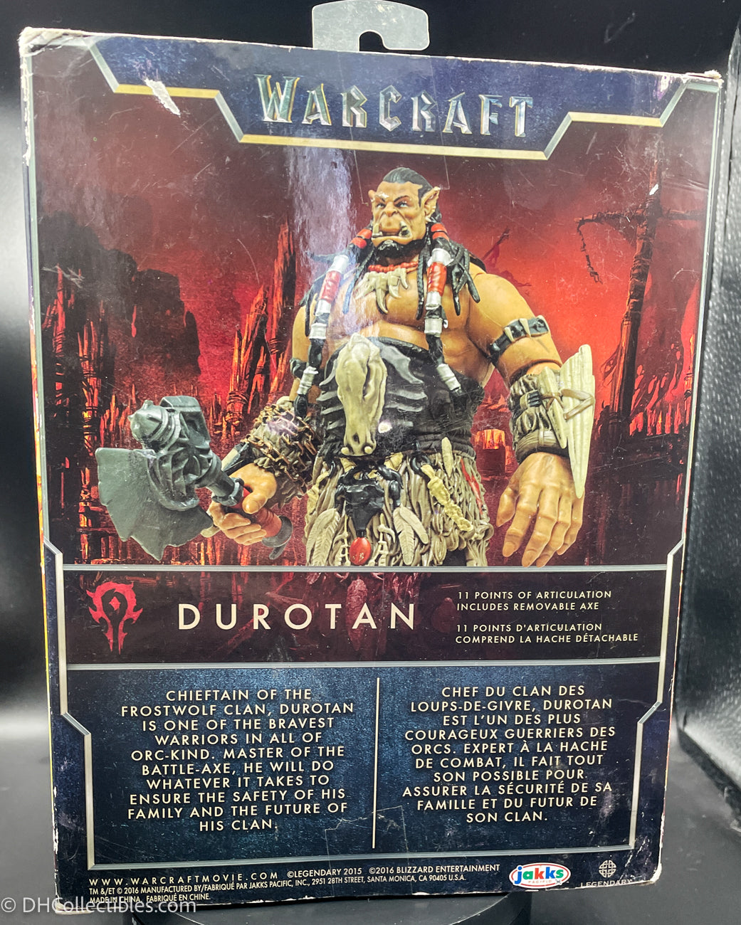 2016 Jakks Warcraft Durotan - Action Figure