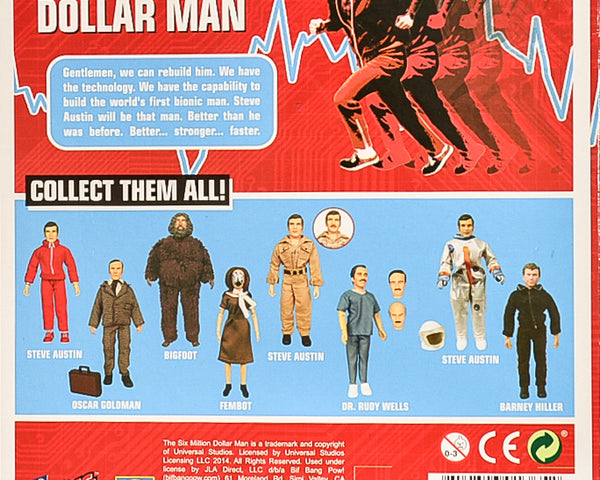 2012 Six Million Dollar Man Barney Miller Man Action Figure