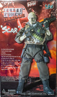 2003 Blue Box BBi Cy Com Elite Force SCAR GI Joe Henshin Cyborg 1:6 - Action Figure