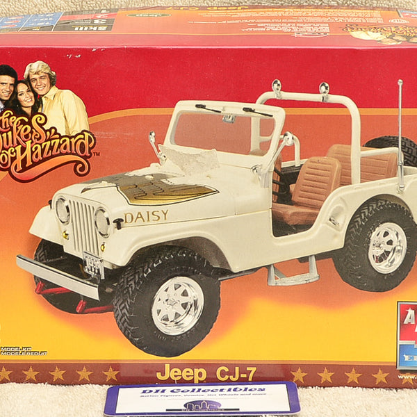 AMT ERTL Dukes of Hazzard Jeep CJ-7 Plastic Model Kit 1:25 Scale