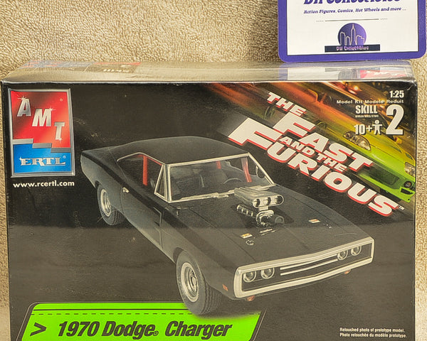 AMT/ERTL 2005 The Fast And The Furious 1970 Dodge Charger Plastic Model Kit 1:25 Scale