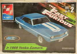 AMT ERTL The Fast and the Furious 1969 Yenko Camaro Plastic Model Kit 1:25 Scale
