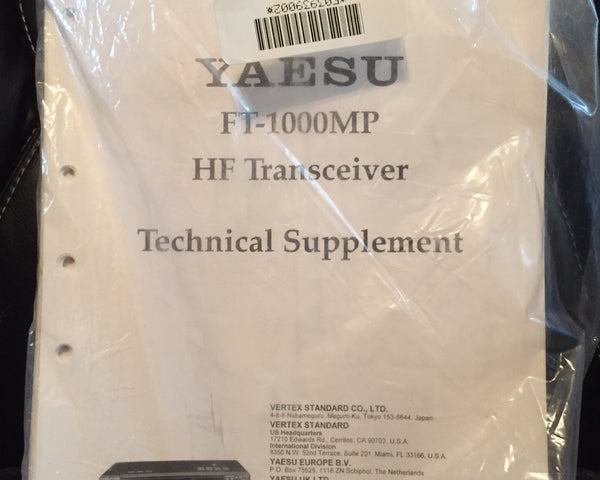 Yaesu FT-1000MP Service Manual
