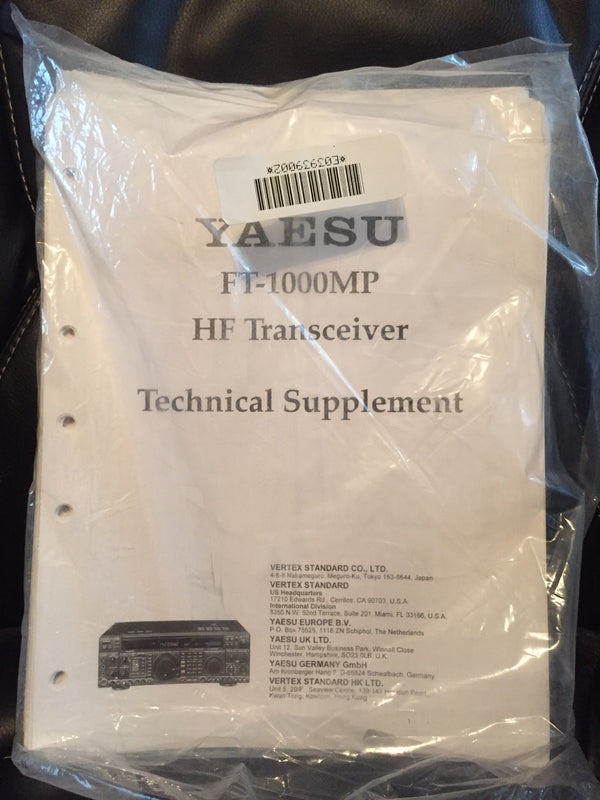 Yaesu FT-1000MP Service Manual