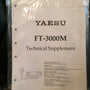 Yaesu FT-3000 Service Manual