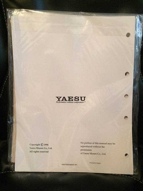 Yaesu FT-3000 Service Manual
